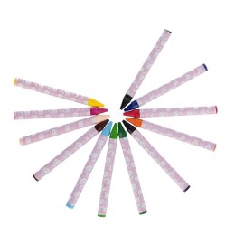 Kredki świecowe KITTY 12 kol. Starpak (559671)