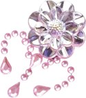 Kryształki Craft-Fun Series kwiaty różowe Titanum (25BJ033141-2)