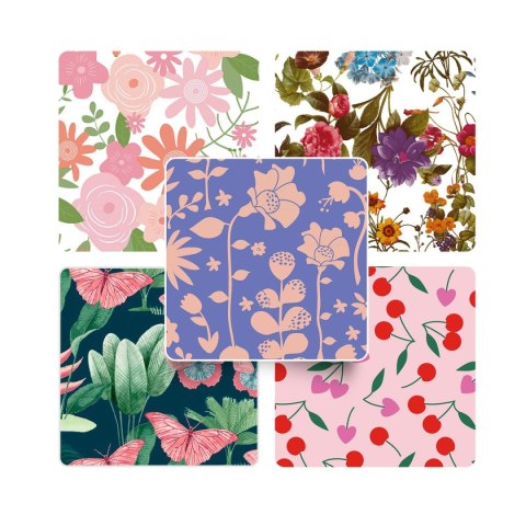Papier ozdobny FLOWERS mix [mm:] 700x10000 Interdruk