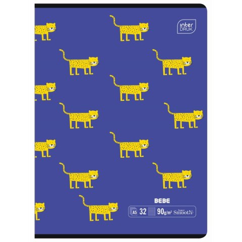 Zeszyt BEBE KIDS A5 32k. 90g trzy linie Interdruk