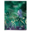 Zeszyt A5 METALIC FANTASY 16k. 70g trzy linie Interdruk