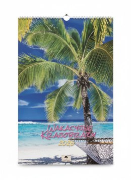 Kalendarz ścienny Wakacyjne krajobrazy 320mm x 470mm Pan Kalendarzyk (A3 VD.14)