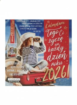 Kalendarz ścienny classic ŻYCZENIA 300mm x 300mm Kukartka