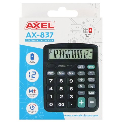 Kalkulator kieszonkowy AX-837 Axel (558985)