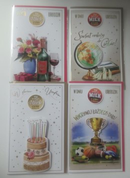 Kartka składana Cyfry CR AB+ Ab Card (5905937482149)