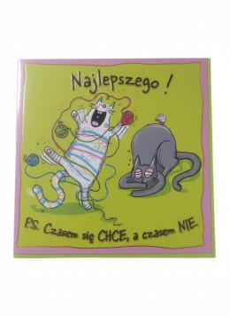 Kartka składana kw KW KOTKI PSOTKI Henry (5908451981846)