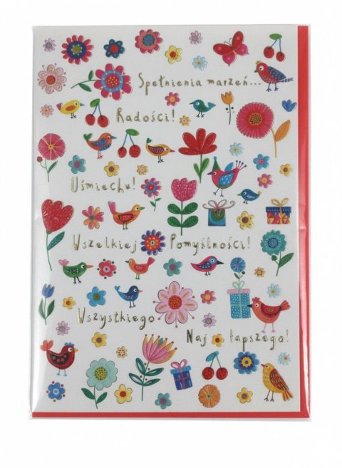 Kartka składana Karnet A5 Łąka II A5 Henry (5908451980894)