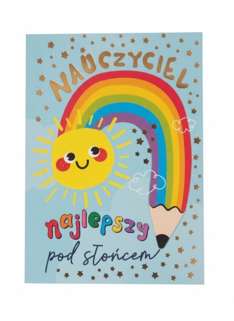 Kartka składana B6 Koniec roku szkolnego Henry (5905701489947)