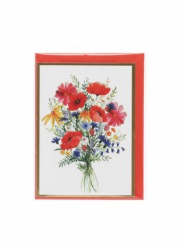 Kartka składana mini BUKIET LATO Henry (5905701484201)