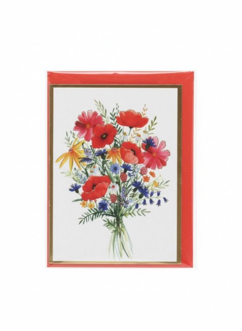 Kartka składana mini BUKIET LATO Henry (5905701484201)