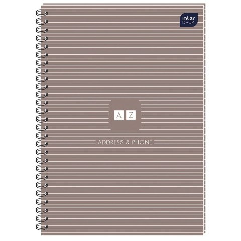 Skorowidz A6 linia [mm:] 105x148 Interdruk (SKA6F)