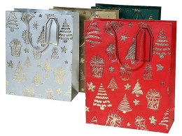 Torba prezentowa świąteczna [mm:] 320x260x 100 Adar (628953)