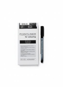 Cienkopis POINTLINER COLOUR wkład czarny 0,4mm 1kol. Pentel (S40-A)