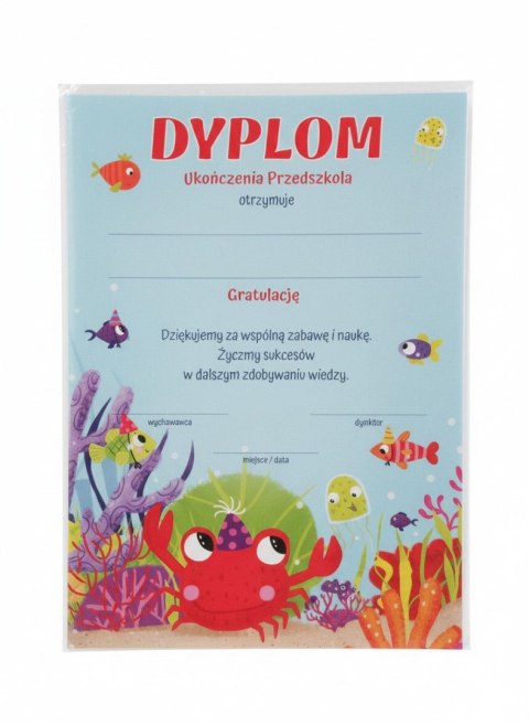Dyplom Ukończenia Przeszkola MORSKI A4 Henry (5905701489992)