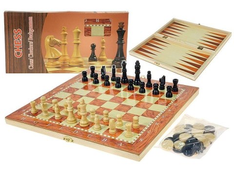 Gra logiczna szachy drewniane Adar (626478)