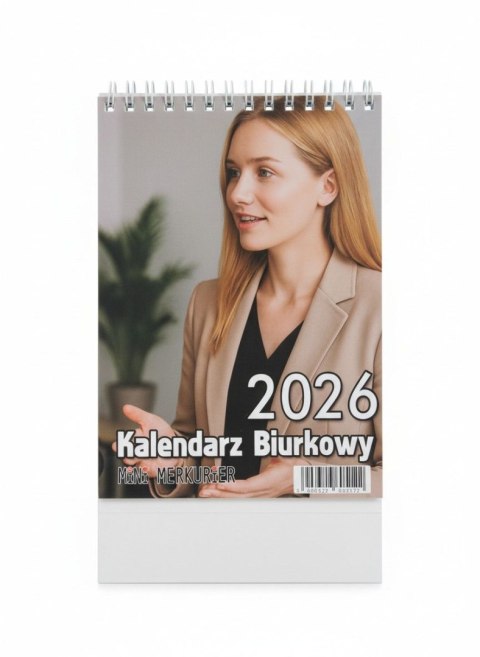 Kalendarz biurkowy MINI-MERKURIER biurkowy 120mm x 165mm Beskidy (B9)