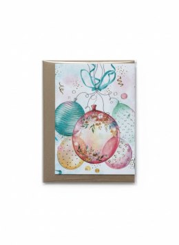 Kartka składana mini BUKIET BALONÓW II Henry (5908451980443)