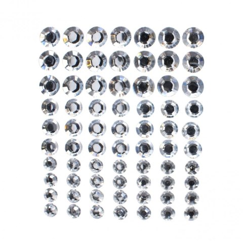Kryształki Samoprzylepne Diament srebrne Craft With Fun (501436)