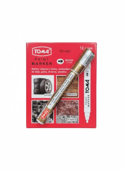 Marker olejowy miedziany wkład miedziany 2,5mm Toma (TO-440 6 4)