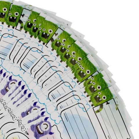 Naklejka na zeszyt Monster Starpak (495015)