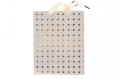 Torba prezentowa białe złote [mm:] 250x100x 200 (257016)