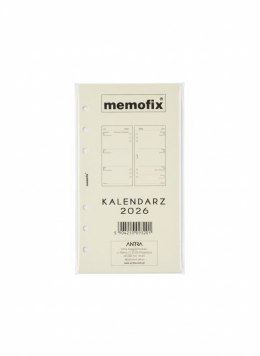 Wkład do organizera kalendarz B6 TDW Antra (2027)