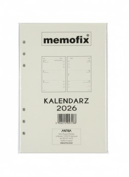 Wkład do organizera kalendarz a5 2027 Antra (TDW)