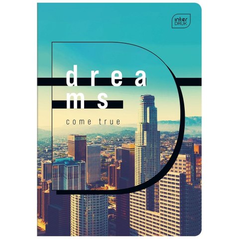 Zeszyt A5 60k. 70g krata Interdruk (ZE60#405B)