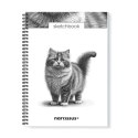 Blok artystyczny szkicownik kot A4 120g 50k Narcissus