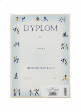 Dyplom Dyscypliny w ramce A4 Henry (5908451980115)