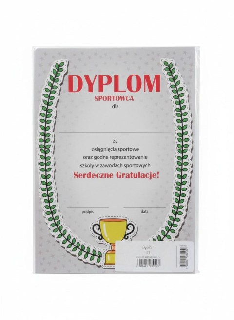 Dyplom Sportowca #1 A4 Henry (5908451980092)