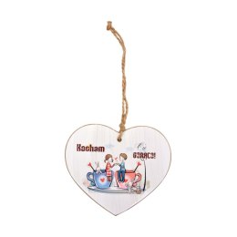 Ozdoba drewniana tabliczka dekoracyjna duża Arpex (WA6430)