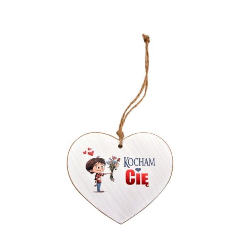 Ozdoba drewniana tabliczka dekoracyjna duża Arpex (WA6430)