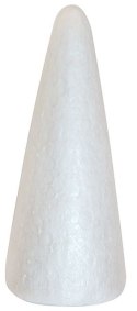 Ozdoba styropianowa Craft-Fun Series stożki 200mm Titanum (282945)