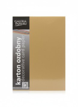 Papier ozdobny (wizytówkowy) pearl A4 ZŁOTY 210g Galeria Papieru (205454)