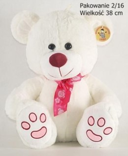 Pluszak Miś z fioletowym nosem duży Deef (03484)