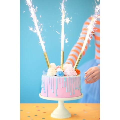 Świeczka ozdobna FONTANNA TORTOWA Partydeco (FT-12)