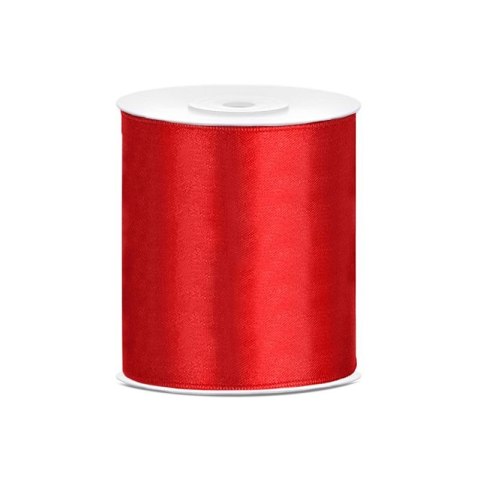 Wstążka Craft-Fun Series satynowa 100x25 [mm x m] czerwona Titanum (100-007)
