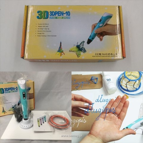 Zestaw kreatywny dla dzieci Bemag (3D)