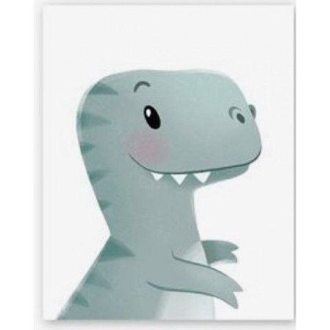 Zestaw kreatywny dla dzieci Malowanie po numerach 18x24cm dinuś Norimpex (NO-1008783)