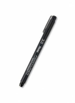 Cienkopis POINTLINER CZARNY 3MM wkład czarny 3,0mm 1kol. Pentel (s20p-c30a)