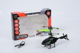 Helikopter na podczerwień sterowany dłonią, z czujnikiem zbliżeniowym (góra, dół); ładowarka USB Adar (564121)