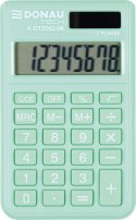 Kalkulator kieszonkowy jasnozielony Donau Tech (K-DT2082-06)