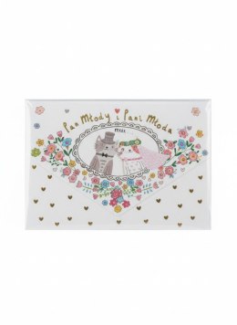 Kartka składana A5 A5 Ślub koty Henry (5905701488247)