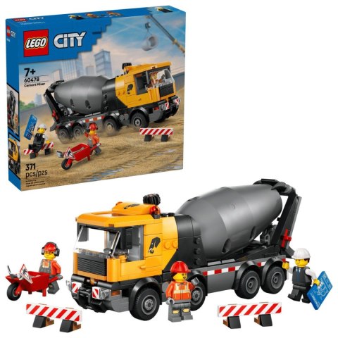 Klocki konstrukcyjne City Betoniarka Lego (60478)