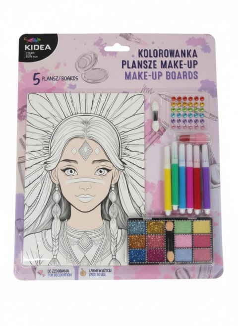 Kolorowanka MAKE-UP Kidea (KPLDMKA)