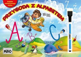 Książeczka edukacyjna Przygoda z alfabetem. Niko