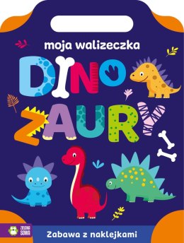 Książka dla dzieci Moja walizeczka. Dinozaury Zielona Sowa