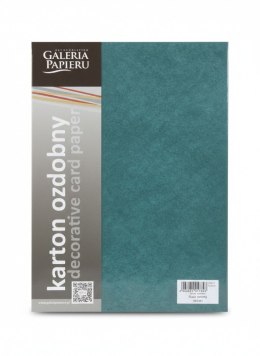 Papier ozdobny (wizytówkowy) A4 flash zielony 200g Galeria Papieru (205405)