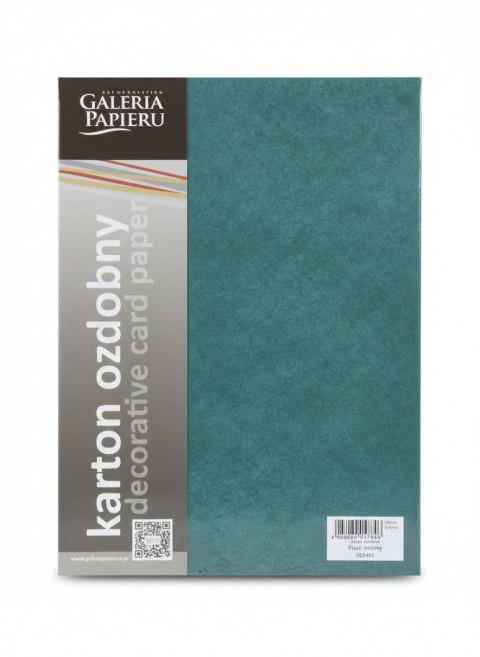 Papier ozdobny (wizytówkowy) A4 flash zielony 200g Galeria Papieru (205405)